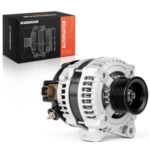 Alternator Compatible with Toyota Camry 04-06, Highlander 04-07, Solara 04-08 & Scion tC 05-10, L4 2.4L, 12V 100Amp Clockwise 7-Groove Pulley, Replace# 104210-3880, 27060-0H100