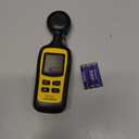 Light Meter Digital Illuminance Meter Handheld Ambient Temperature Measurer, Range up to 200,000 Lux, Luxmeter with 4 Digit Color LCD Screen