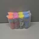 2 x 4PCS Free Throwing Parachute, Outdoor Toss It Up Flying Toys for Kids, No Assemble or Batteries Required