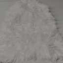 Ashler Faux Fur Rug, Fluffy White Small Sheepskin Rug, Ultra Soft 2x3 Ft Mat, Machine Washable Shag Mats, Nursery Throw for Bed, Living, Kids Room