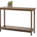 Everyday Living Walnut Console Table, Console Table 29.13"H x 43"W x 14.49"D
