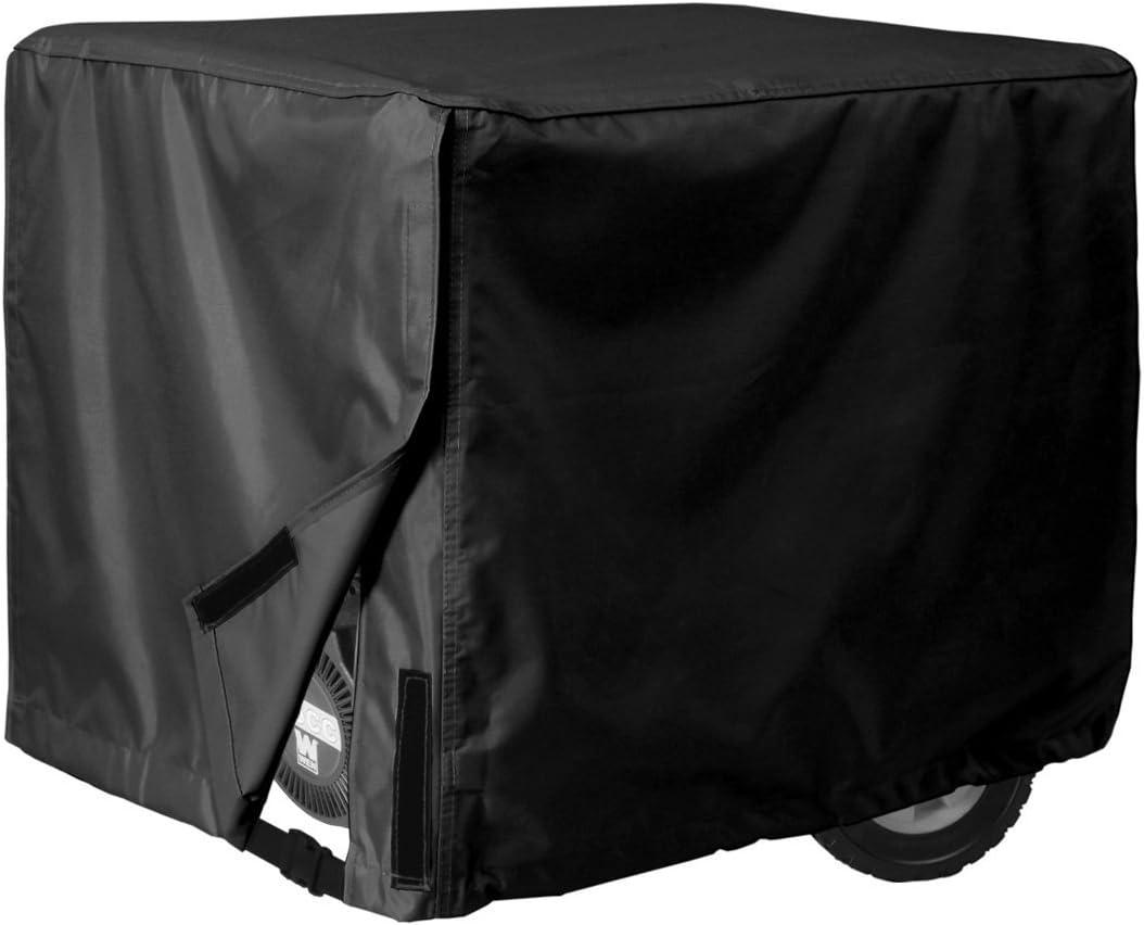 Porch Shield Waterproof Universal Generator Cover 28 x 26 x 24 inch - for Most Generators 7500-9500, Black