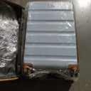 Luggage Sets 5 Piece, Suitcases with Wheels,ABS Hard Case Luggage with TSA Lock Spinner Wheels,Carry On Luggage Set (20/24/28 Inch) (LightBlue)