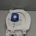 Mayfair Cameron White Toilet Seat, Heavy Duty Wood, Easy Clean, Made in USA, Round