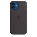 Apple iPhone 12 and iPhone 12 Pro Silicone Case with Magsafe - Black