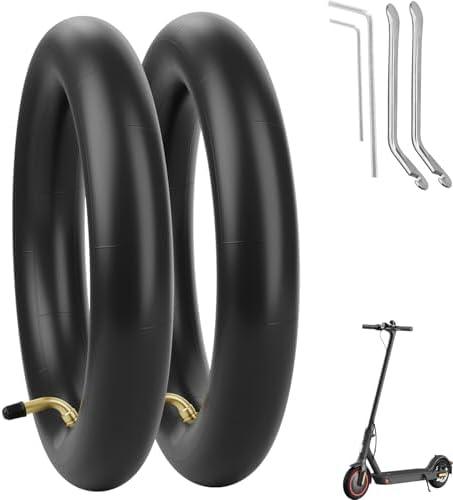 Cooryda 2-Pack 8.5 Inches Scooter Inner Tube, 8.5'' x 2" Inner,8 1/2x2 Pneumatic Tyres for Scooter Gotrax Gxl V2/Xiaomi M365, 8.5x2 Electric Scooter Tire Replacement Wheels for Front/Rear, Gas Scooters