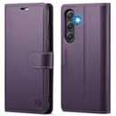 FLIPALM Wallet Case for Samsung Galaxy S23 FE, RFID Blocking Credit Card Holder, PU Leather Folio Flip Kickstand Protective Shockproof Cover for Galaxy S23 FE (Purple)