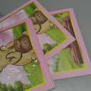 Classic Winnie Baby Shower Boxes Pink for Newborn Baby Girl Boy, Vintage Winnie Bear First 1st Birthday Party Decorations the Pooh Theme Box Block Supplies for Kids Cake Smash Photography Favor Props
