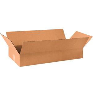 BOX USA Moving Boxes Large 30"L x 12"W x 4"H 25-Pack, Cardboard Box for Shipping, Moving, Mailing, Packing, Packaging and Storage