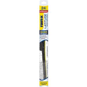 Rain-X 5079280-2 Latitude 2-In-1 Water Repellent Wiper Blades, 24 Inch Windshield Wipers (Pack Of 1), Automotive Replacement Windshield Wiper Blades With Patented Water Repellency Formula