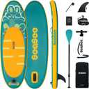 Kids Stand Up Paddle Board with Inflatable SUP Accessories, Durable, Lightweight, Wide Stable Design, Non-Slip Comfort Deck,Inflatable Paddle Board for Kid & Youth