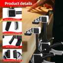 Bar Clamps for Woodworking,6-Pack Wood Clamps 12(4)&6(2) Light Duty One-Handed Quick Grip/Spreader Woodworking Clamp 150LBS Load Limit with Quick Change Button(Grey)