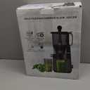 EanOruus Juicer Machines, 3-in-1 Cold Press Juicer with 6.5" Extra Large Chute, 100oz Large Capacity, AC Motor, Makes Juice, Nut Milk & Sorbet