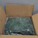 Ceenna Extra Long 15ft Christmas Garland with 100 LED Lights Artificial Pine Prelit Lighted Christmas Outdoor Indoor Decorations Xmas Holiday Stairs Railing Mantle Door Decor(Red Bow Garland)