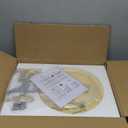 mid Century Ceiling Light Milk Glass Ceiling Light fixtures Glassshade Gold Modern Semi Flush Mount Ceiling Light, Globe Glass Ceiling Lamp Hallway Dining Room Kitchen