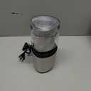 SHARDOR Electric Coffee Grinder Herb Blade Grinder Spices Grinder with 2 Removable Stainless Steel Bowls, Silver