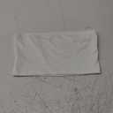 Women’s Padded Bandeau Sports Tube Top Bra Strapless Wireless Solid Seamless Yoga Workout Bralette, Smallm White 