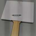 YEAKE Hand Mirror,Natural Bamboo Handheld Mirror with Handle, Single-Sided Portable Travel Vanity Mirror for Men & Women,6.9" W x 9.9" L