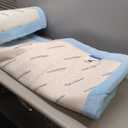 Ultra Soft Baby Play Mat for Floor,1.3" Thick Elasti-Foam 50x50 Playpen Mat for Toddlers Infant kids,Non-Slip Backing Safe for Crawling&Tummy Time,Tatami Style(Light Blue)