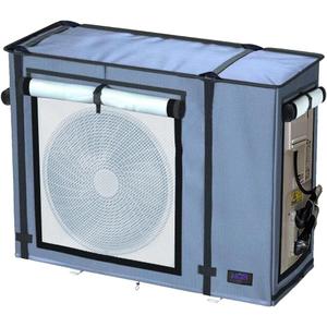 NGB Mini Split Cover, Outdoor Unit Cover for Air Conditioning Condensing HVAC,35.4x15.4x27.5 Inches, Waterproof, Windproof, Snowproof, For All Seasons,Grey Color. (Gray)