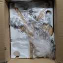 16 Lights Modern Chandelier Linear Brass Pendant Light Industrial Large Sputnik Pendant Lighting Fixtures for Dining Room Living Room Kitchen Island Bedroom, L 36, 2-Way Display, UL Listed