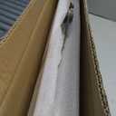 BAYUE 2" Cordless Real Wood Blinds for Indoor Windows, 34" W x 48" H