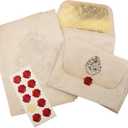 Paladone Hogwarts Acceptance Letter Writing Stationery Set - 10 Envelopes, 20 Sheets of Paper, and 10 Wax Seal Stickers in Kit - Officially Licensed Harry Potter Merchandise and Desk Accessories