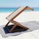 Portable Beach Face Mask - Height Adjustable, Foldable, with Pillow, Suitable for the Beach