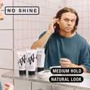 2 x W By Jake Paul Pomade for Men, No Shine, Mens Hair Clay, Medium Hold, 2.6 oz