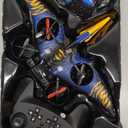 jaming Pterodactyl Drone Dragon Toys Rc Airplanes for Kids and Adults Easy to Flying Dinosaur Toys Remote Controlled Aircraft for Beginners Hobby RC Plane Toys Birthday Gifts for Boys 8-12 (Blue-2 Battery)