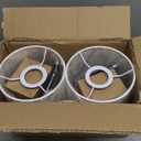 XIGUCUCN Wireless Wall Sconce Set of 2,Battery Operated Wall Lights with Remote Control,Rechargeable Wall Sconces with LED Bulb,15 Colours Dimmable Wall Lamp for Bedroom Living Room Hallway