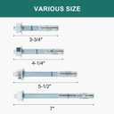 1/2" x 3-3/4" Concrete Anchors (50 Pack) 1/2 inch Wedge Anchors Bolts Zinc Plated