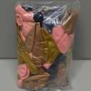 Navy Blue Rose Gold Pink Gold Confetti Latex Balloons with 140pcs 18/10/5/Inch Metallic Chrome Balloons for Birthday Party Wedding Graduation Bridal Shower Decorations (Navy Blue)