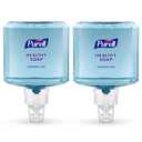PURELL Brand HEALTHY SOAP Gentle and Free Foam, Fragrance Free, 1200 mL Refill for PURELL ES8 Automatic Soap Dispenser (Pack of 2) - 7772-02 - Manufactured by GOJO, Inc. (40.8 Fl Oz (Pack of 2))