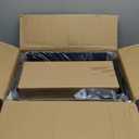 Foldable 3 Tier Metal Utility Rolling Cart, Folding Mobile Multi-Function Storage Trolley Organizer Cart for Home Library Office(Black), Size 44×30×89 cm