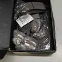 ILONPA Front Semi-metal Disc Brake Pads Set for 05-18 Chevy Silverado 1500 Suburban Express Avalanche Tahoe, for GMC Sierra 1500 Savana Yukon XL, for Cadillac Escalade ESV EXT 4PCS(With Hardware)