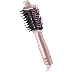 Shark Glossi 2-in-1 Hot Tool and Air Glosser | Ultra-Fast, Ultra-Glossy Blowouts at-Home | Heat-Controlled Ceramic, Curly, Coily, and Color Friendly | Lychee | HT302PK
