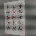 30 x Edible Cupcake Toppers – Heroic Super Squad Inspired Collection of Edible Cake Decorations