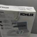 KOHLER 25875-0 Hyten 3" Height, Elevated Soft Close Elongated Toilet Seat, Contoured Seat with Grip-Tight Bumpers, Quick-Attach Hardware, No Slam Toilet Seat, White