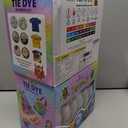 24 Colors Tie Dye Kit, Tie Dye Set for Kids, Pre-Filled Bottles, Non Toxic Permanent Fabric Dye Art Set, Easy DIY Fabric Art - Create Fun (24 Colors)