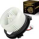 Front AC Blower Motor Fits for Jeep Grand Cherokee Chrysler 200 2014 2015 2016 2017 2018 HVAC Heater Blower Motor with Fan Replaces 700293 68223053AC