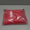 decorUhome Summer Couch Euro Sham Throw Pillow Covers 26x26 Set of 2, Decorative Soft Velvet Modern Cozy Chenille Pillow Cases with Elegant Design for Sofa Bed Living Room Home Decor, Red