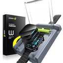 WSKEN 4 Pack Privacy Screen Protector for Apple Watch Ultra 3/Ultra 2/Ultra 49mm - [24° Anti-Spy][Zero Bubble] Top Durable 9H+ Tempered Glass with Auto-alignment Box for iwatch,Easy Install