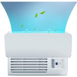 Window Air Conditioners Windshield Universal,Adjustable Angle Air Conditioner Air Deflector,Prevent Direct Blowing of Heat and Cold Air for Vents, Sidewall and Window ac Unit