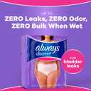 Always Discreet Adult Diapers for Women, Incontinence Underwear, Postpartum Essentials, Disposable Briefs, Max Absorbency, Bladder Leak Protection, Extra Large/XL, 26ct