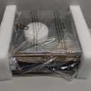 Record Player Built-in Stereo Speakers Vintage Turntable for Vinyl Records LP Phonograph Belt Drive 3 Speed 3 Size Support Wireless Input RCA Output Auto Stop Tone Adjustment Retro Wooden Walnut Brown