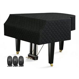 PCLOOV-Grand Piano Cover Waterproof Moisture-proof and Dustproof Grand Piano Protective Cover (180cm/70.87in)