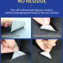 20 Sets Super Adhesive Hook and Loop Strips Heavy Duty, Made of 3M VHB, Heat Resistant Waterproof, Outdoor or Indoor Use, Black 1.2x3.2 Inch