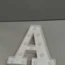 Pooqla LED Marquee Letter Lights Sign, Light Up Alphabet Letter for Home Party Wedding Decoration A