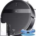 Kilgone Robot Vacuum and Mop Combo with Smart 3D Avoidance | Hands-Free Cleaning on Hard Floors & Carpets | Powerful Suction & Tangle-Free for Pet Hair | App/Wi-Fi/Alexa Control,